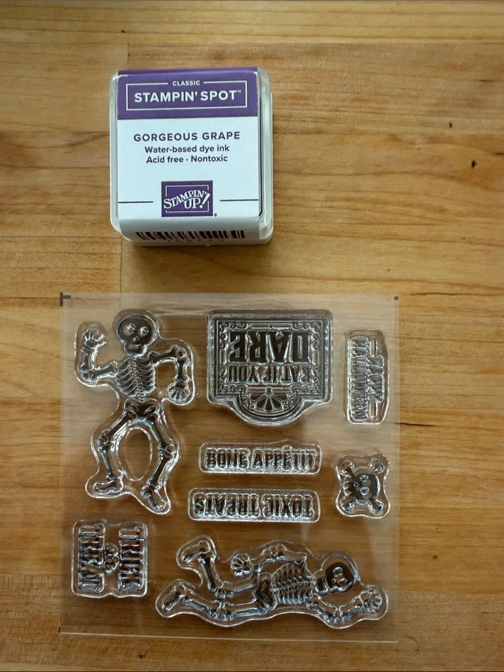 HALLOWEEN Retired Stampin’ Up! September 2019 Paper Pumpkin Bone Appetit -NEW